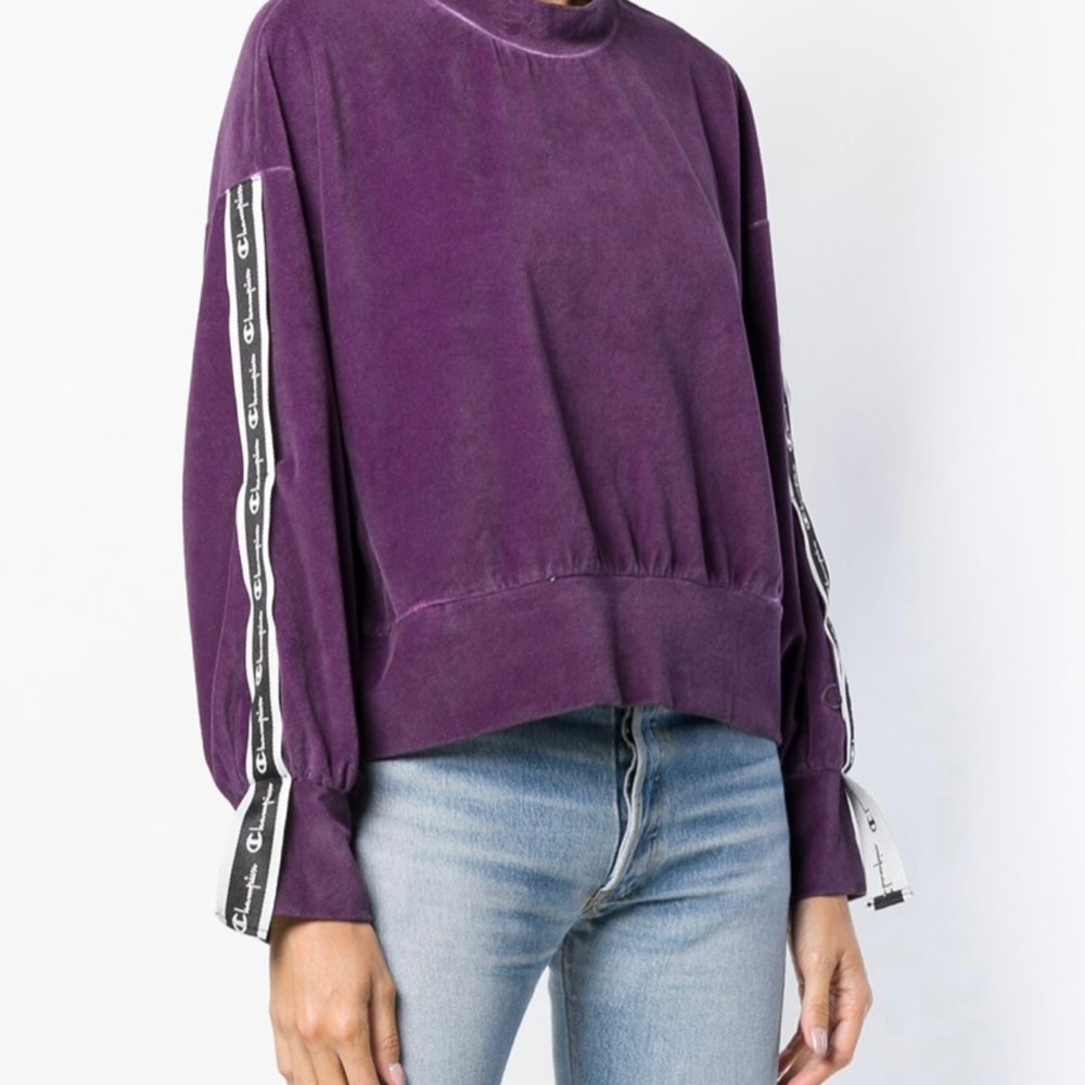 Champion velvet sweatshirt Sz xs